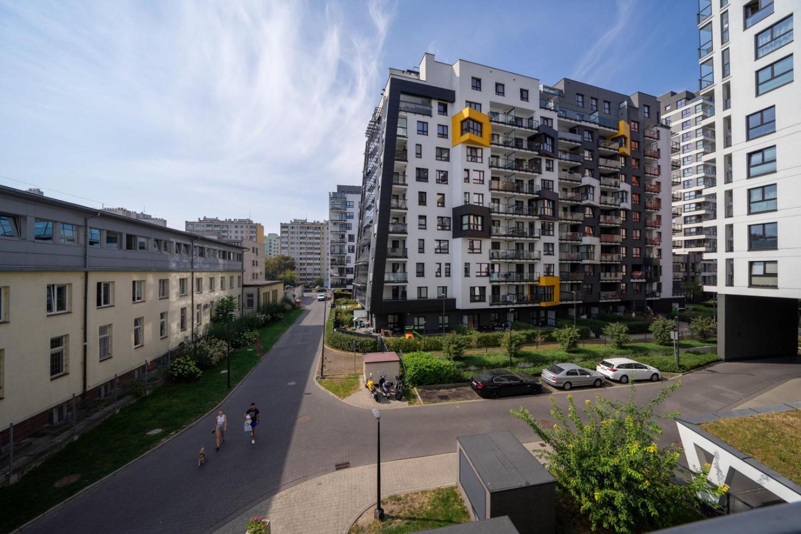 Skierniewicka Apt - Parking, Workspace, Balcony - By Rentujemy Varsó Kültér fotó