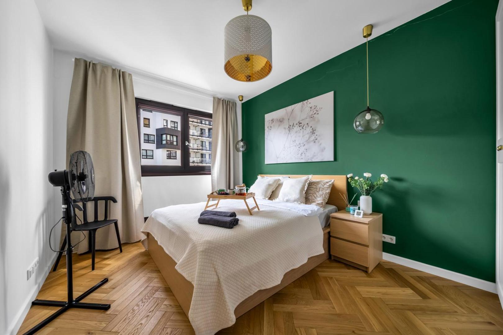 Skierniewicka Apt - Parking, Workspace, Balcony - By Rentujemy Varsó Kültér fotó