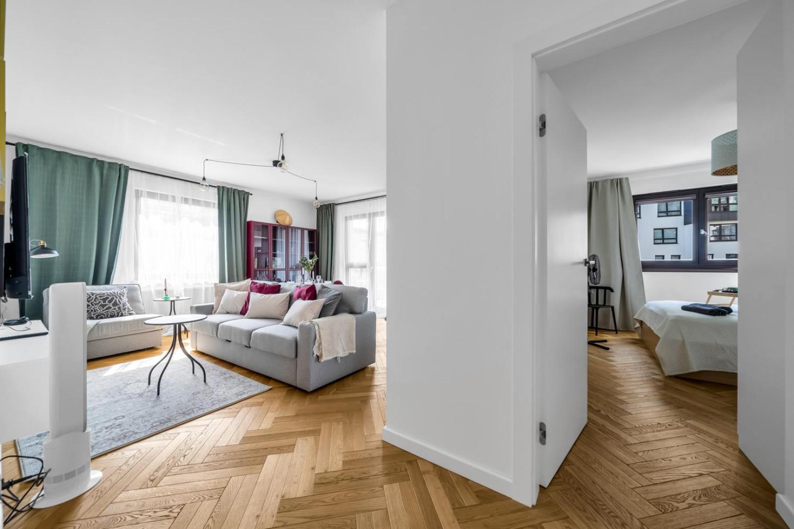Skierniewicka Apt - Parking, Workspace, Balcony - By Rentujemy Varsó Kültér fotó